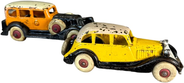 TWO HUBLEY SEDAN AUTOS - TERRAPLANE