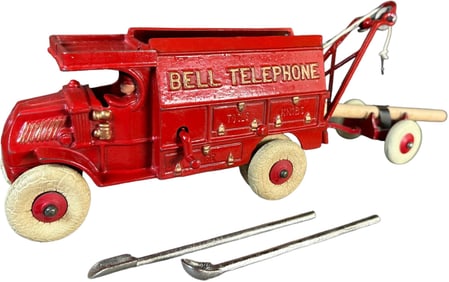 HUBLEY RED BELL TELEPHONE TRUCK