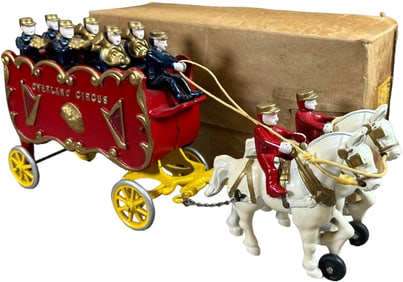 BOXED KENTON OVERLAND CIRCUS BAND WAGON