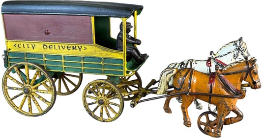 HARRIS CITY DELIVERY WAGON