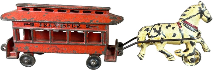 HARRIS TRANSFER TROLLEY HORSE DRAWN