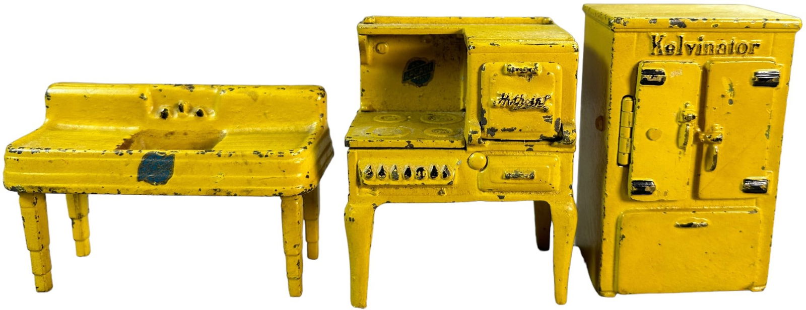 ARCADE THREE PIECE KITCHEN SINK W/ RANGE & ICE (1 of 6)