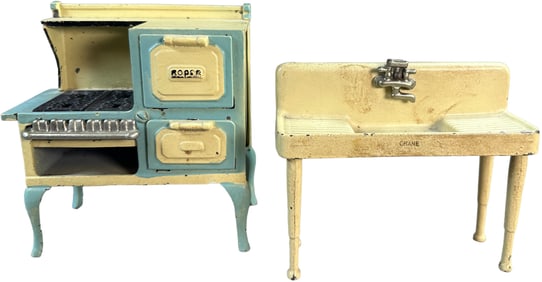 ARCADE ROPER STOVE & KITCHEN SINK