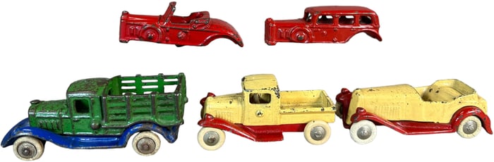 FIVE AC WILLIAMS TAKE APART VEHICLES