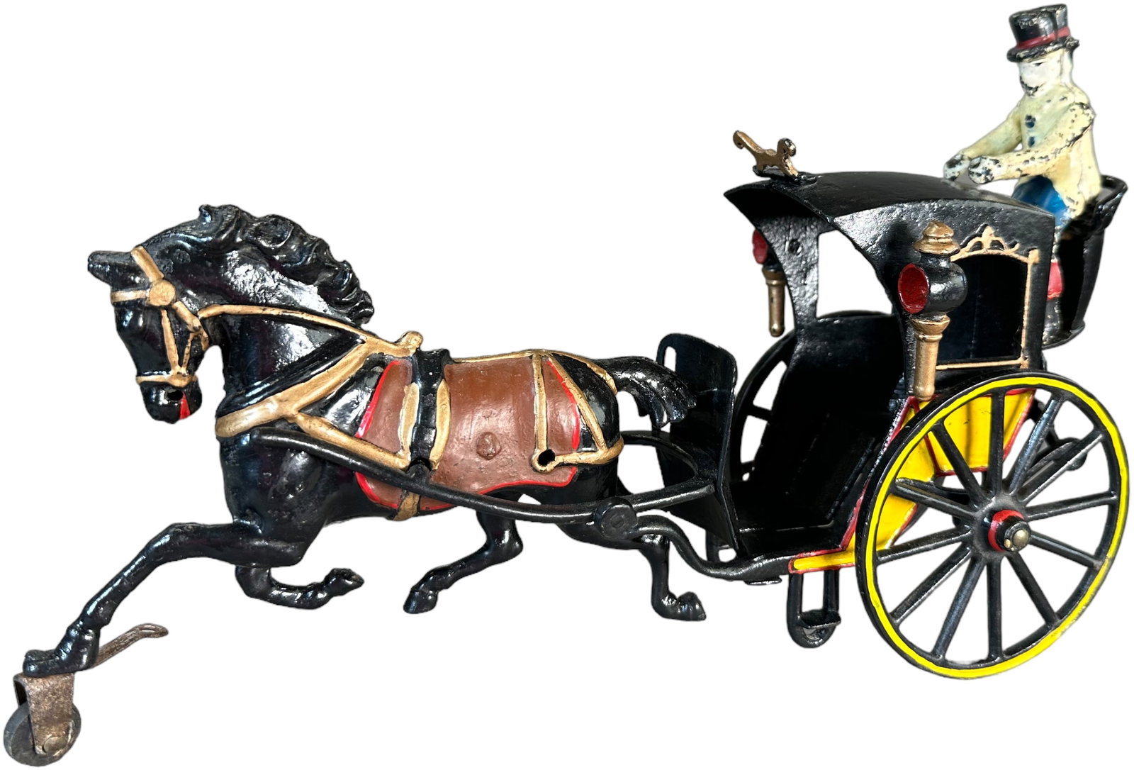PRATT & LETCHWORTH HANSOM CAB: 181. PRATT & LETCHWORTH HANSOM CAB | 12" l. | Restored. Displays on the shelf as (Excellent to Pristine Condition) | $200 - $400