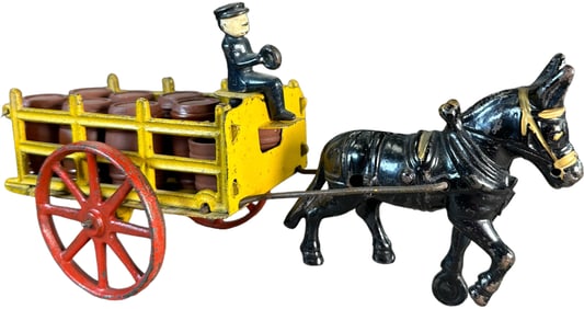 WILKINS DONKEY DRAWN STAKE WAGON