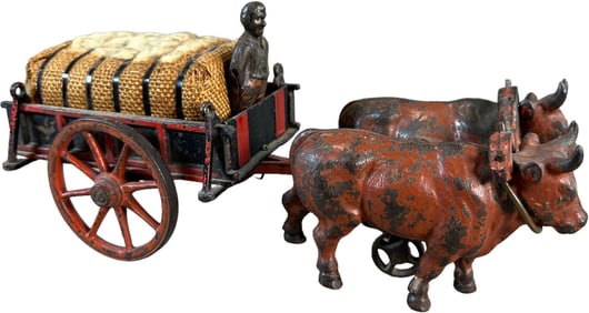 WELKER CROSBY OXEN CART