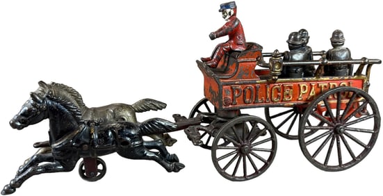 HUBLEY POLICE PATROL HORSE DRAWN WAGON