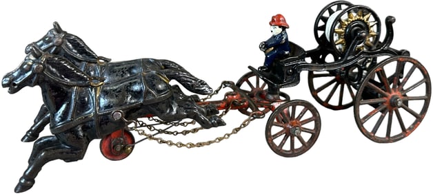 IVES HORSE DRAWN HOSE REEL