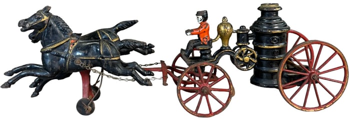 WILKINS HORSE DRAWN FIRE PUMPER