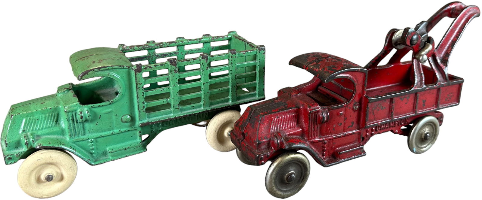 CHAMPION WRECKER W/ GREEN STAKE TRUCK (1 of 6)