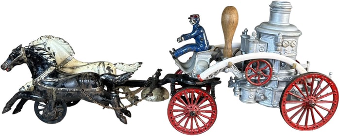 IDEAL MFG HORSE DRAWN PUMPER