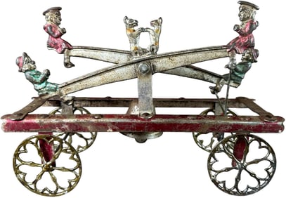 WATROUS DOUBLE SEE-SAW BELL TOY