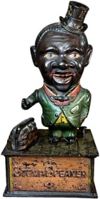 STUMP SPEAKER MECHANICAL BANK