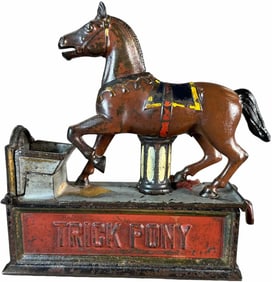 TRICK PONY MECHANICAL BANK