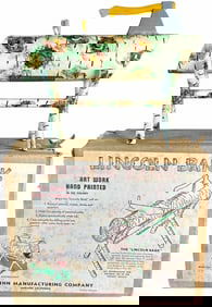 BOXED LINCOLN LOG SAVINGS BANK