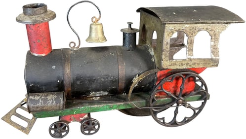 GEORGE BROWN AMERICAN TIN LOCOMOTIVE