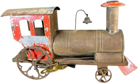 GEORGE BROWN AMERICAN CLOCKWORK LOCOMOTIVE