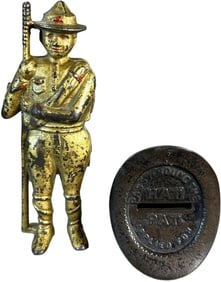 PASS THE TOP HAT W/ BOY SCOUT STILL BANKS