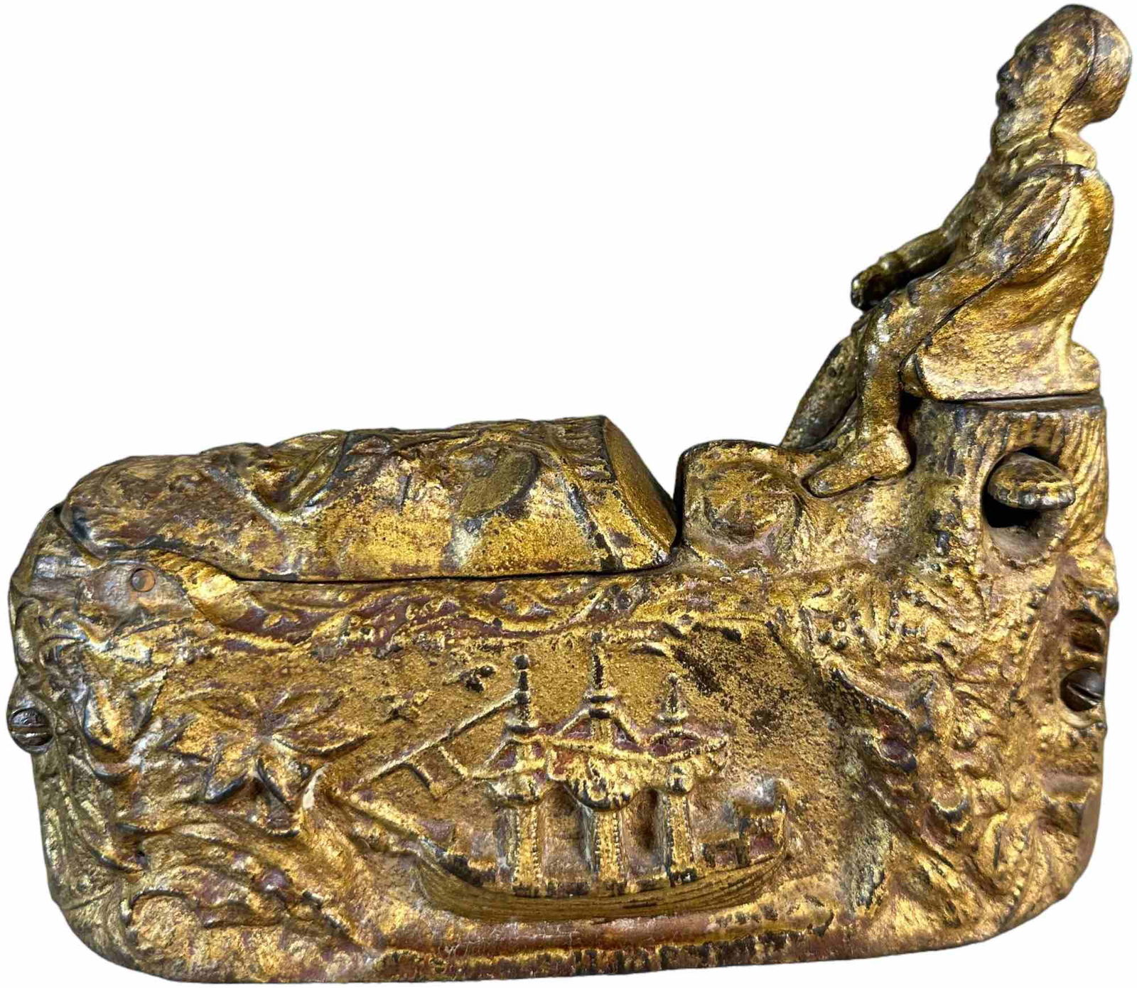 COLUMBUS WORLDS FAIR MECHANICAL BANK (1 of 7)