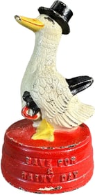 HUBLEY SAVE FOR RAINY DAY DUCK STILL BANK