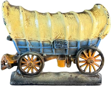 CONESTOGA COVERED WAGON DOORSTOP