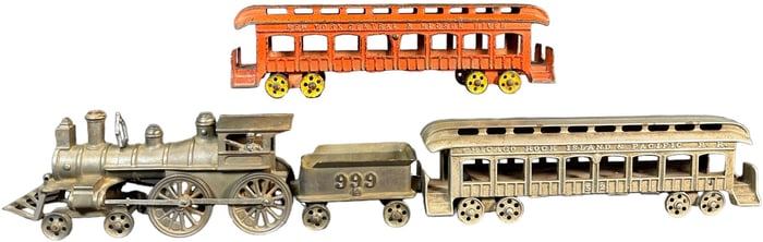 IDEAL CAST IRON PASSENGER SET
