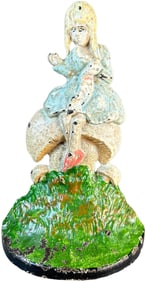 LITTLE MISS MUFFET DOORSTOP