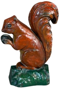 SQUIRREL W/ NUT DOORSTOP