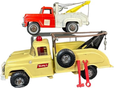 HUBLEY MIGHTY METAL & BUDDY L STEEL WRECKERS