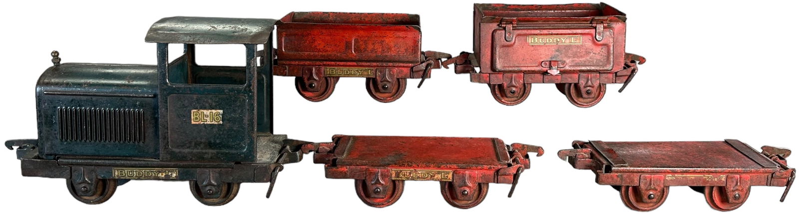 BUDDY L INDUSTRIAL TRAIN (1 of 4)