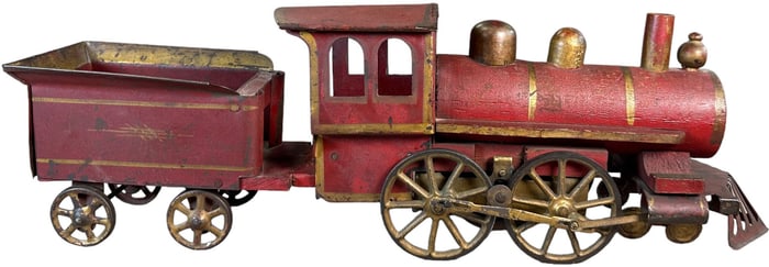 DAYTON HILL CLIMBER LOCOMOTIVE & TENDER