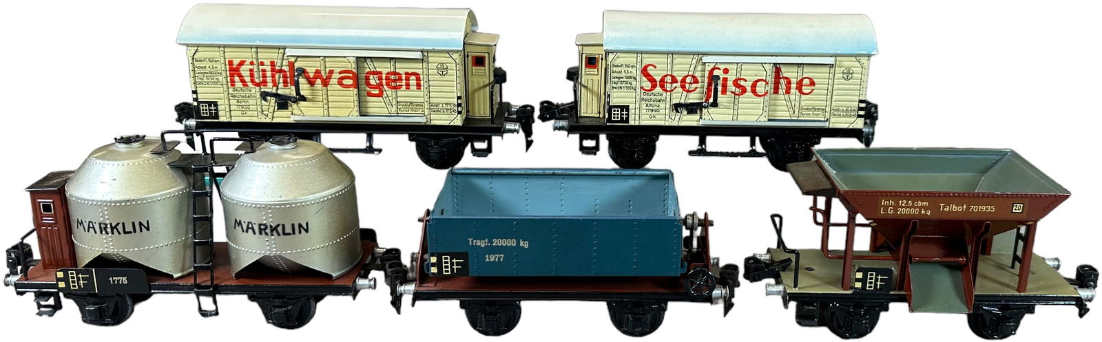 PREWAR MARKLIN FREIGHT WAGONS (1 of 4)