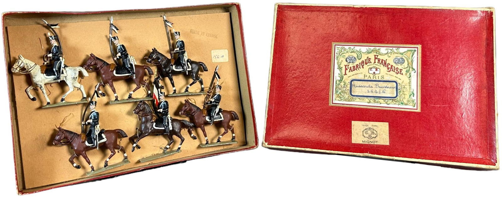 MIGNOT BOXED PRUSSIAN HUSSARS (1 of 4)