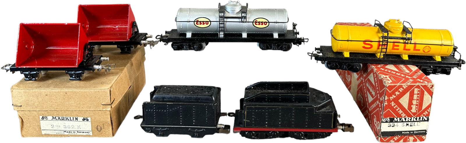 MARKLIN HO TANK CARS & TENDERS (1 of 5)