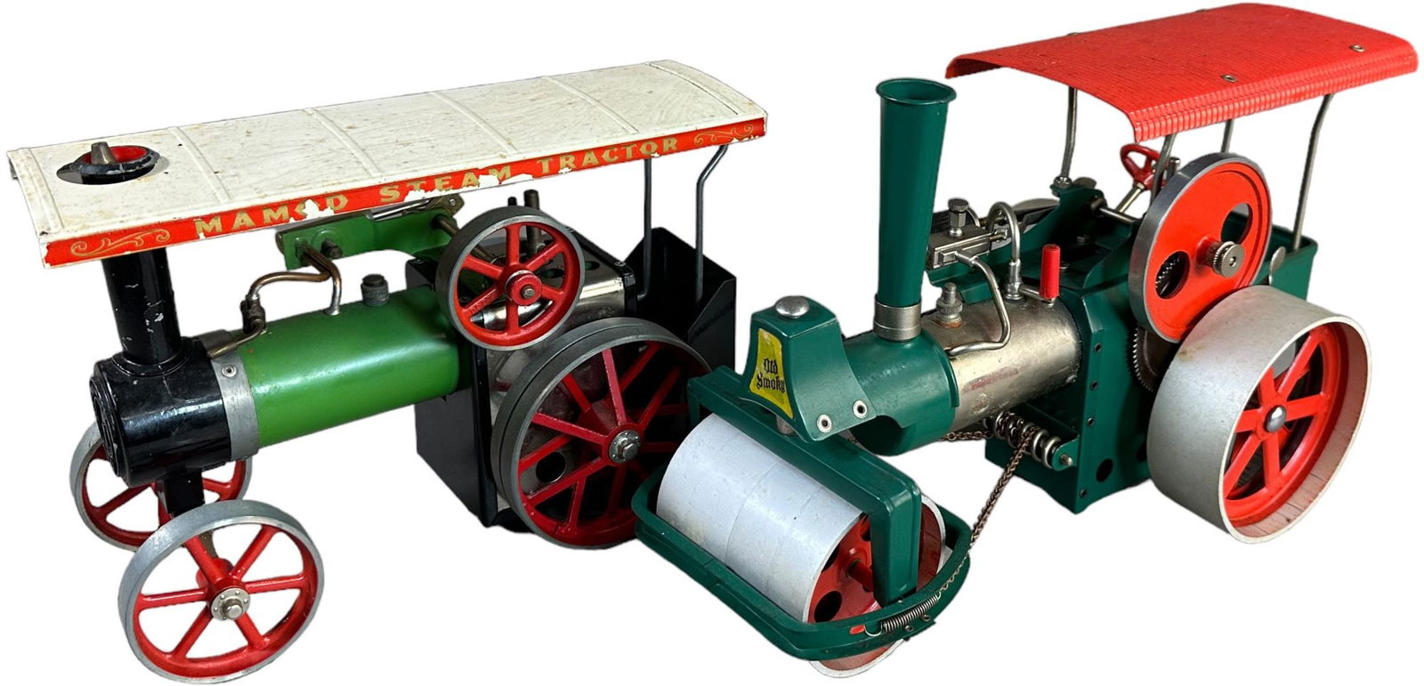 MAMOD & WILESCO STEAM TRACTORS (1 of 6)