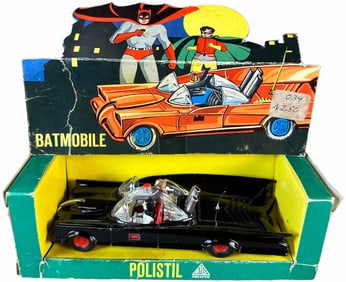 BOXED APS POLISTIL ITALY BATMOBILE