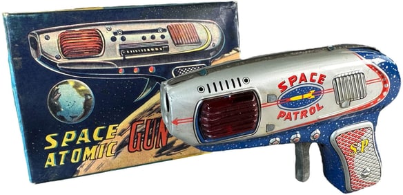 BOXED JAPANESE SPACE PATROL ATOMIC GUN