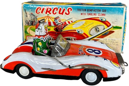 BOXED ATC JAPAN CIRCUS ROBOT CAR