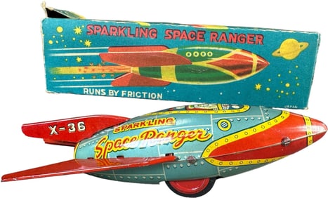 BOXED JAPANESE SPARKLING SPACE RANGER X-36