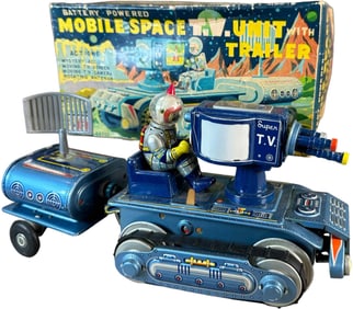 BOXED ROSKO JAPAN MOBILE SPACE TV UNIT