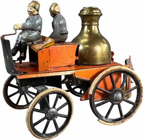 GUNTHERMANN WIND-UP FIRE PUMPER ENGINE
