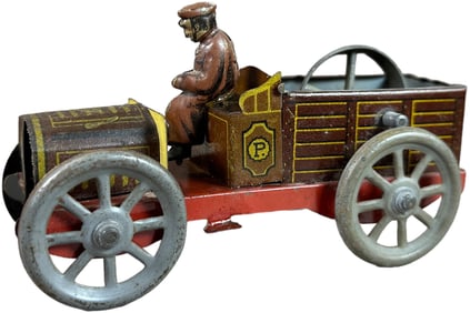 GERMAN FLYWHEEL DELIVERY WAGON