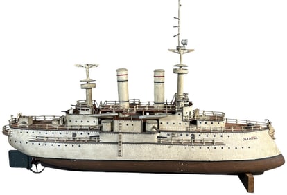 MARKLIN LIVE STEAM BATTLESHIP OLYMPIA