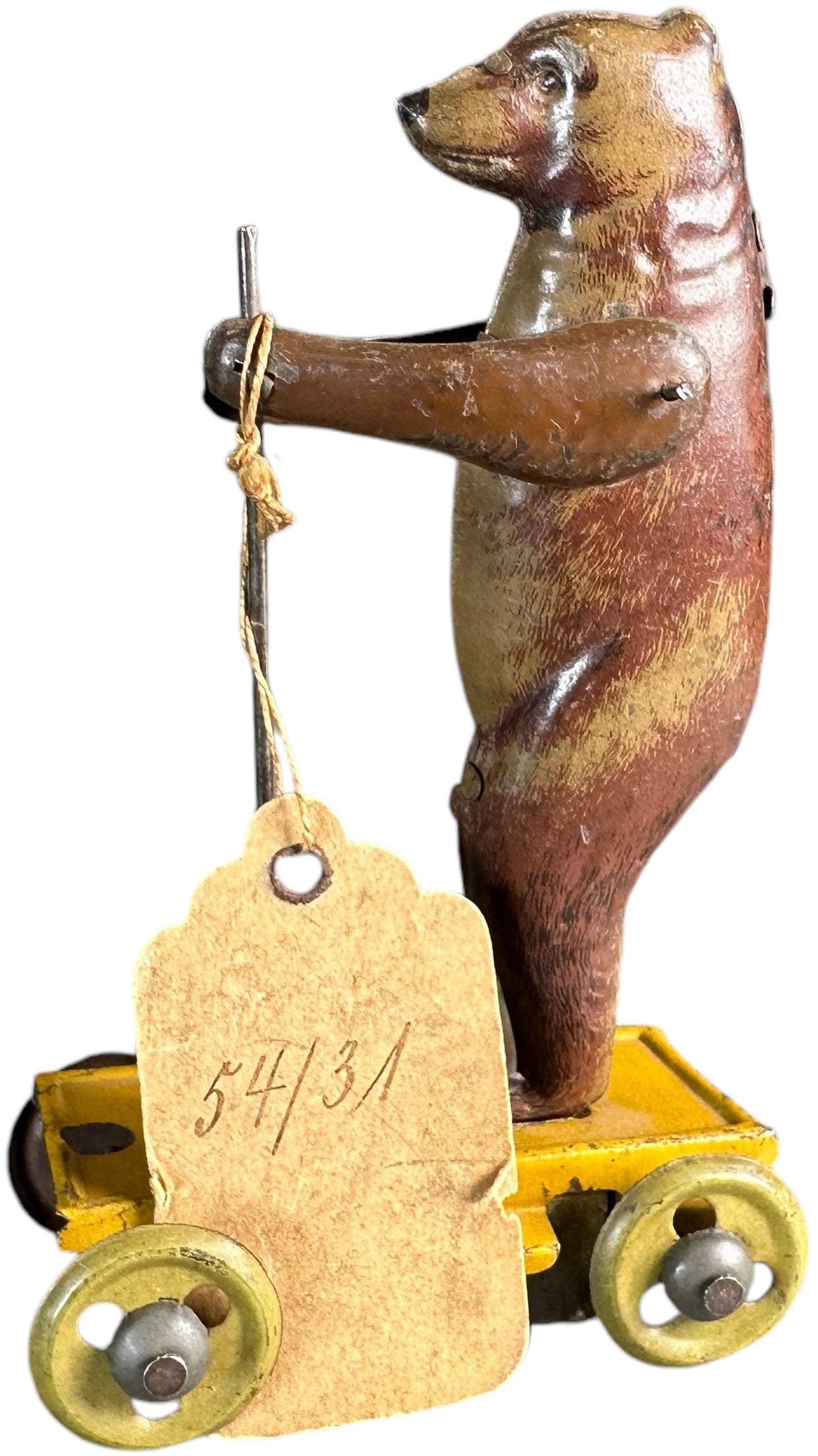 BEAR WITH STICK PENNY TOY (1 of 4)