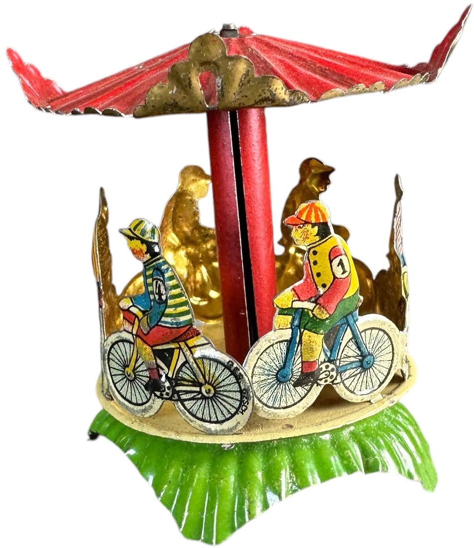 MEIER BICYCLE CAROUSEL PENNY TOY (1 of 3)