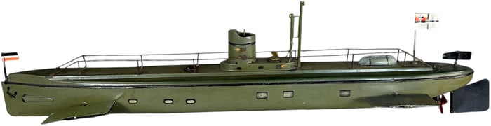 LARGEST MARKLIN DIVING SUBMARINE