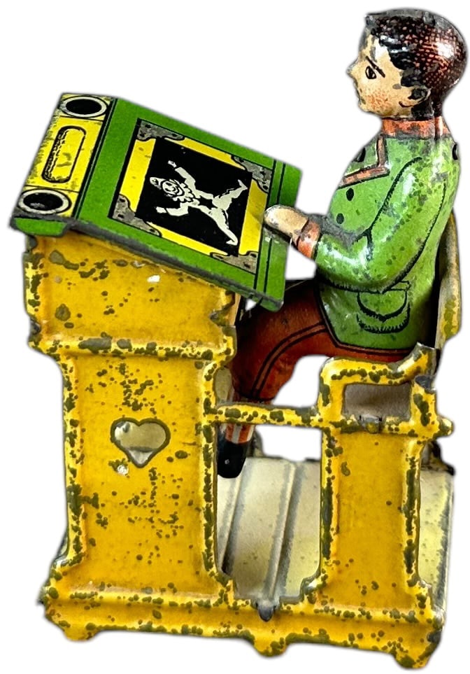 MEIER BOY AT SCHOOL DESK PENNY TOY (1 of 5)