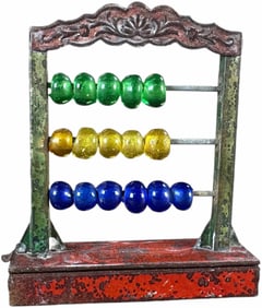 ABACUS CANDY CONTAINER PENNY TOY