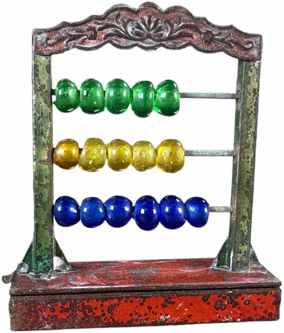 ABACUS CANDY CONTAINER PENNY TOY (1 of 7)